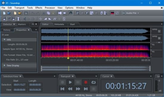 Soundop Audio Editor 1.8.20.1