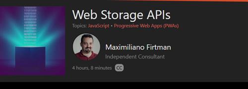 Frontend Master - Web Storage APIs