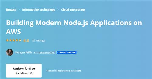 Coursera - Building Modern Node.js Applications on AWS