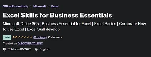 Excel Skills for Business Essentials