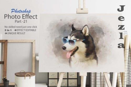 Realistic Painting Photo Effect - 11000129