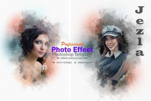Professional Photo Effect Template - 10873029