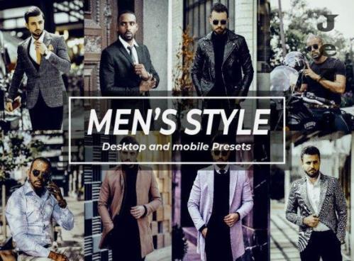 8 Men’s Style Lightroom Presets