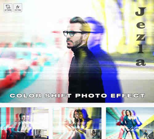 Color Shift Photo Effect - AEB9XUR