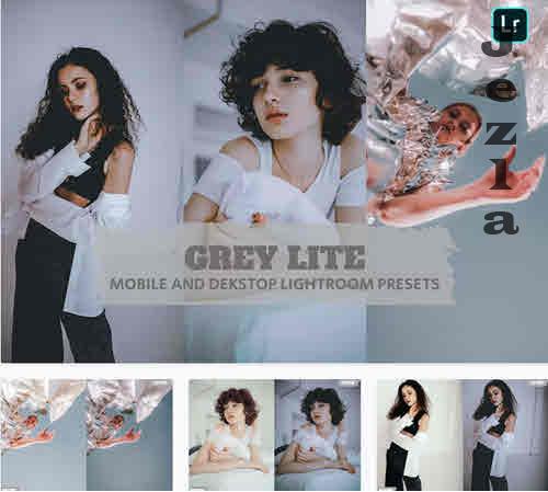 Grey Lite Lightroom Presets Dekstop and Mobile - U9Q336G