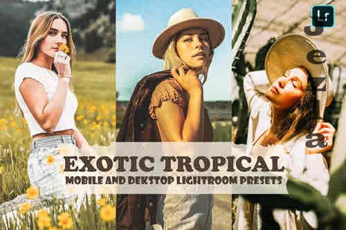 Exotic Tropical Lightroom Presets Dekstop Mobile - SRYTSE4