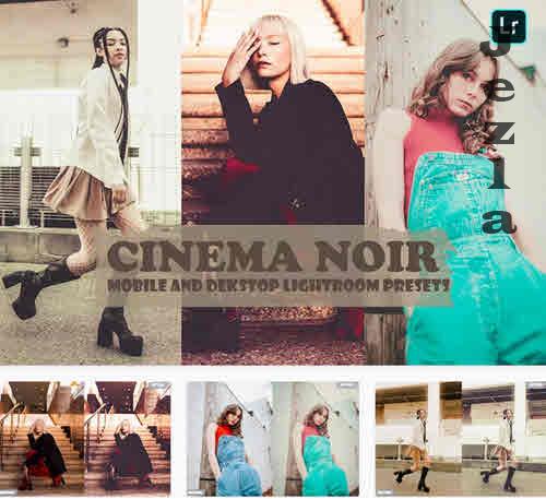 Cinema Noir Lightroom Presets Dekstop and Mobile - 8E7PQDA