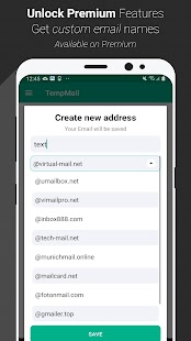 Temp Mail - Free Instant Temporary Email Address Screenshot