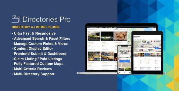 CodeCanyon - Directories Pro v1.3.48 - plugin for WordPress - 21800540 - NULLED