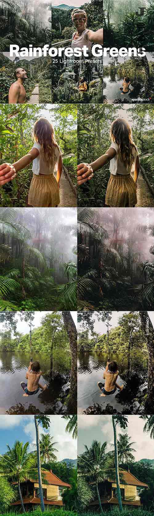 20 Rainforest Greens Lightroom Presets - 44083538