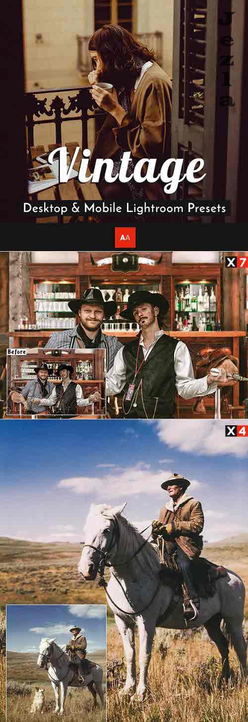Vintage Lightroom Presets - Desktop & Mobile - 28115811