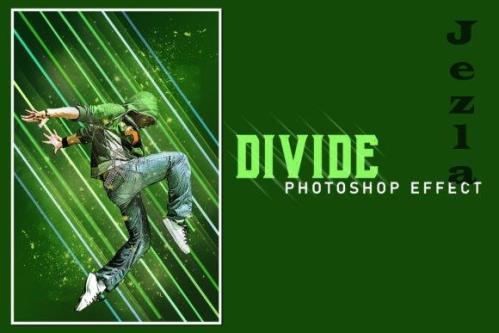 Divide Photoshop Effect