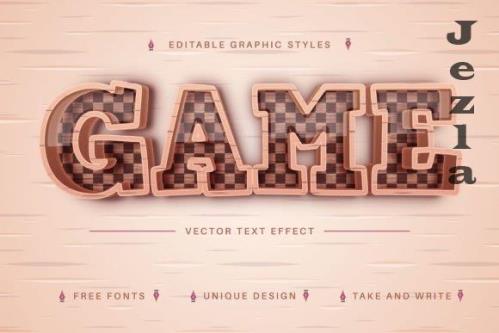 Chess - Editable Text Effect - 13440980
