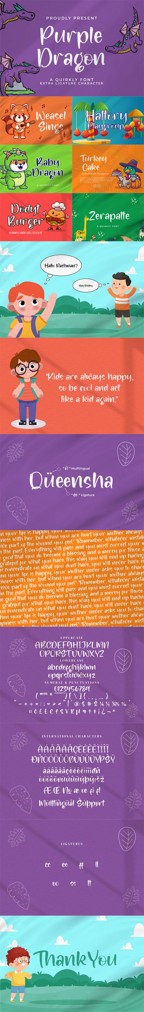 Purple Dragon Font
