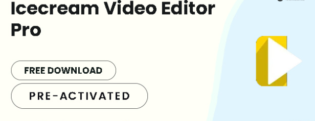 Icecream Video Editor Pro