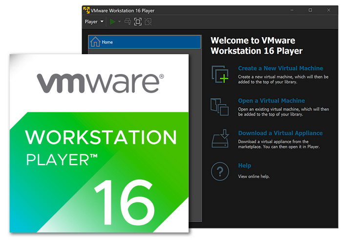VMware Workstation Player 16.1.0 Build 17198959 Commercial