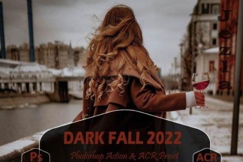 10 Dark Fall 2022 Photoshop Actions
