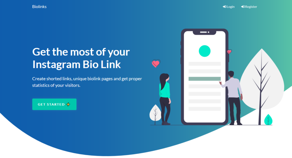 BioLinks v4.7.0 Nulled - BioLinks - Instagram Bio Links & Shortener Nulled