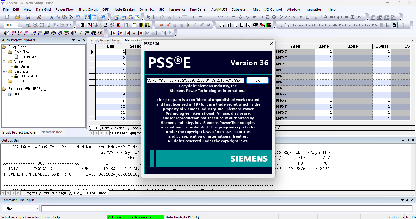 Siemens PSS®E