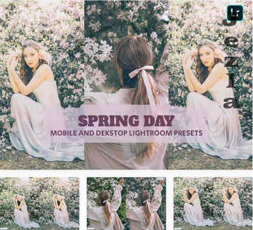 Spring Day Lightroom Presets Dekstop and Mobile - V8LHQSB
