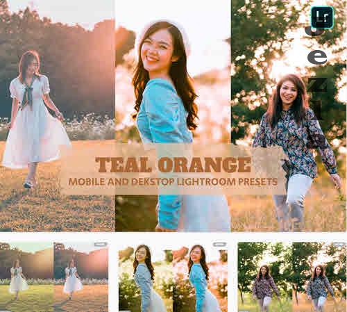 Teal Orange Lightroom Presets Dekstop and Mobile - PEP7KNS
