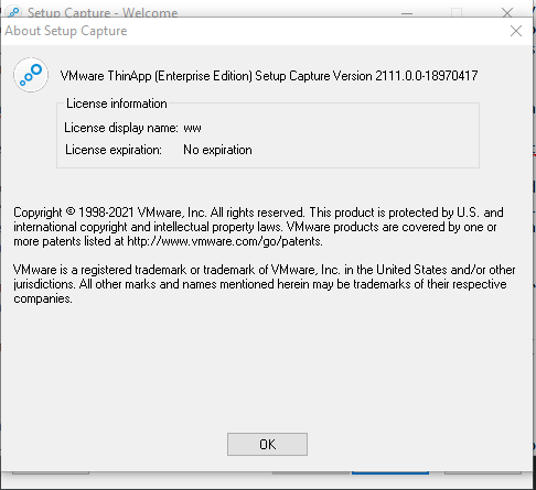 VMware ThinApp Enterprise 2111 Build 18970417 Multilanguage