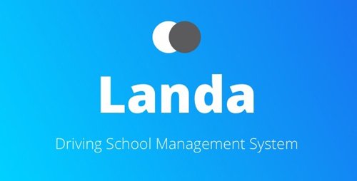 CodeCanyon - Landa v1.0 - Driving School Management System - 23220151