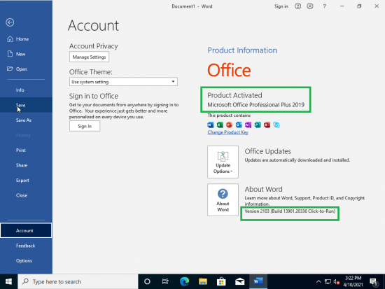 Windows 10 Enterprise 20H2 10.0.19042.906 With Office 2019 Pro Plus Preactivated Multilingual