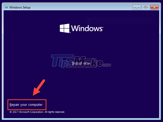 Picture 2 of Steps to reset forgotten password on Windows 10
