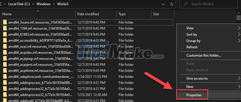 Picture 2 of What is WinSxS? How to clean the WinSxS folder on Windows 10